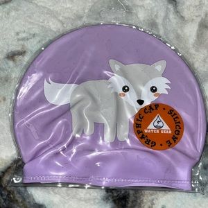 Graphic Swim Cap - Silicone Water Gear NEW
